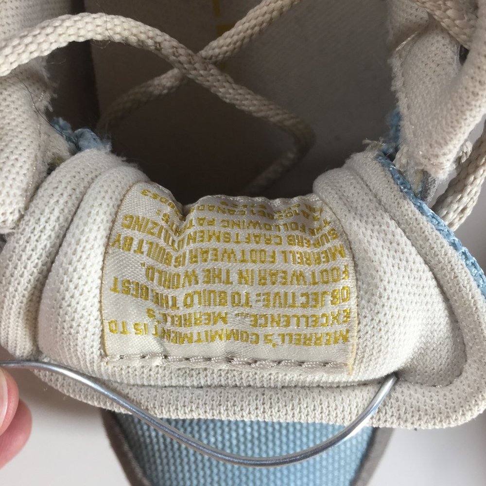 Merrell Wild Dove/Forget Me Not Air Cushion Womens 7.5 Shoes - Picture 11 of 11